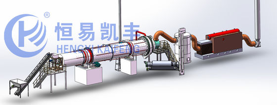 Forno di attivazione del carbonio completamente personalizzato PLC controllo automatico Grande capacità di produzione