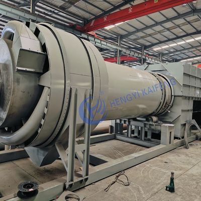 Riscaldatore a carbonizzazione controllato da PLC con sistema di sicurezza del manometro