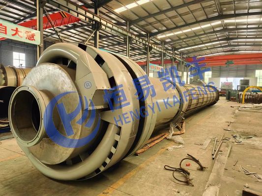 Forno di carbonizzazione automatico a guscio di cocco 8-10T/D Capacità con controllo PLC del sistema di sicurezza