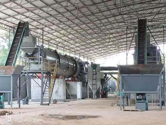 Equipaggiamento di carbonizzazione Controllo rotativo del forno a carbone attivo per la produzione su misura