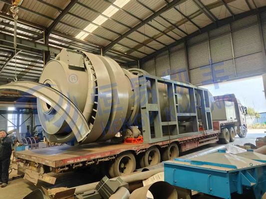 Installazione in loco Forno di attivazione del carbonio con acciaio inossidabile 304 e regolazione della temperatura 900-1000C